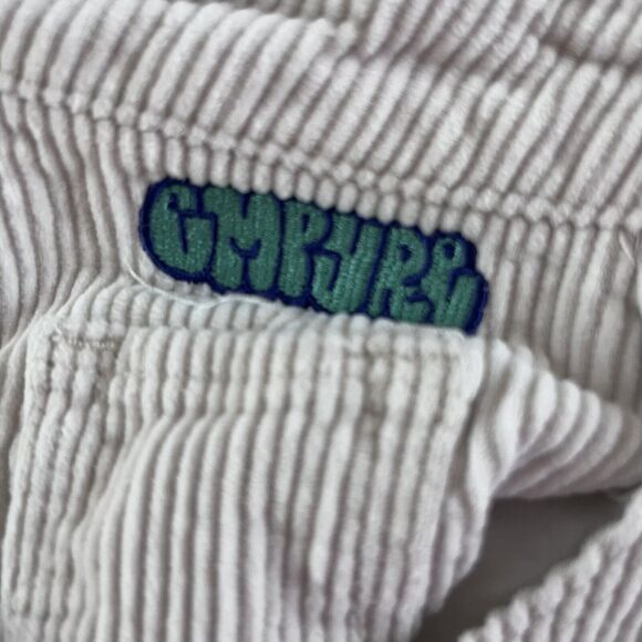 Empyre Tori Sk8 Off White Corduroy Skate Pants Womens Size 3 90s Retro Cotton - Picture 6 of 14